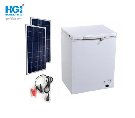 गोनिडिया 150AH बैटरी लॉक और की के साथ डीप फ्रीजर सोलर 24V संचालित करती है