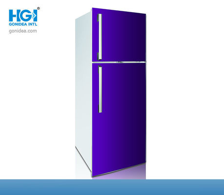 HGI पर्पल जनरल इलेक्ट्रिक टॉप फ्रीजर रेफ्रिजरेटर R134a 350 Ltr CB