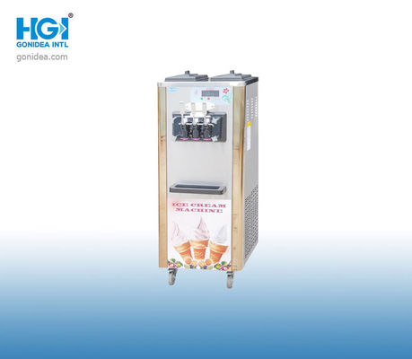 1800W R404a स्वचालित वाणिज्यिक आइसक्रीम निर्माता ODM Gelato स्टोर के लिए